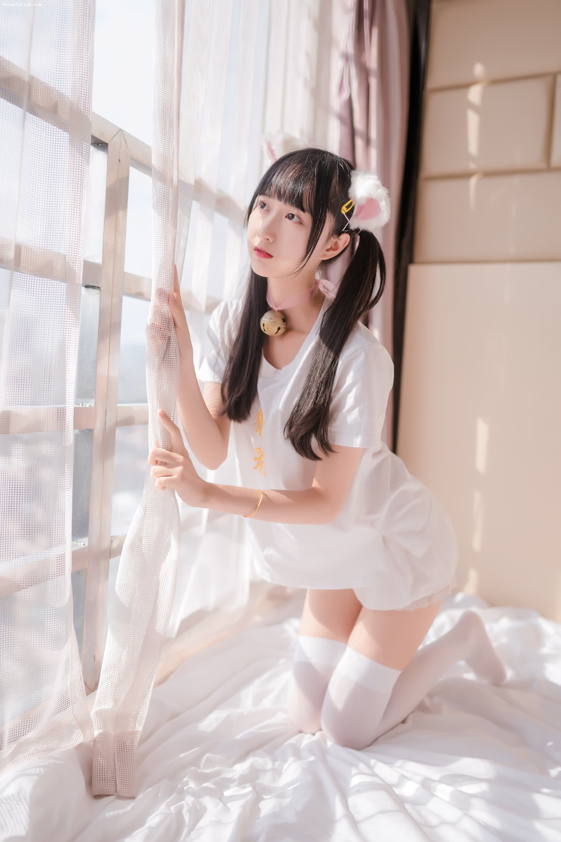 图库-木绵绵 OwO NO.010 猫系少女 [51P]